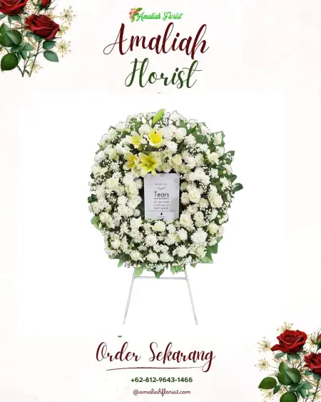 Krans Bunga Duka Pekalongan Utara